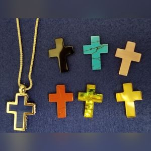 Sterling Silver Cross and Chain